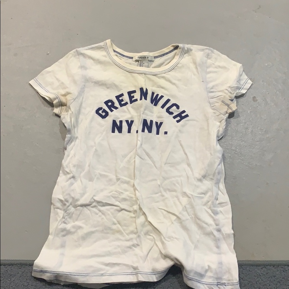 Forever 21 white T shirt